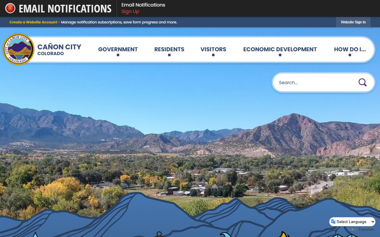 Cañon City Homepage