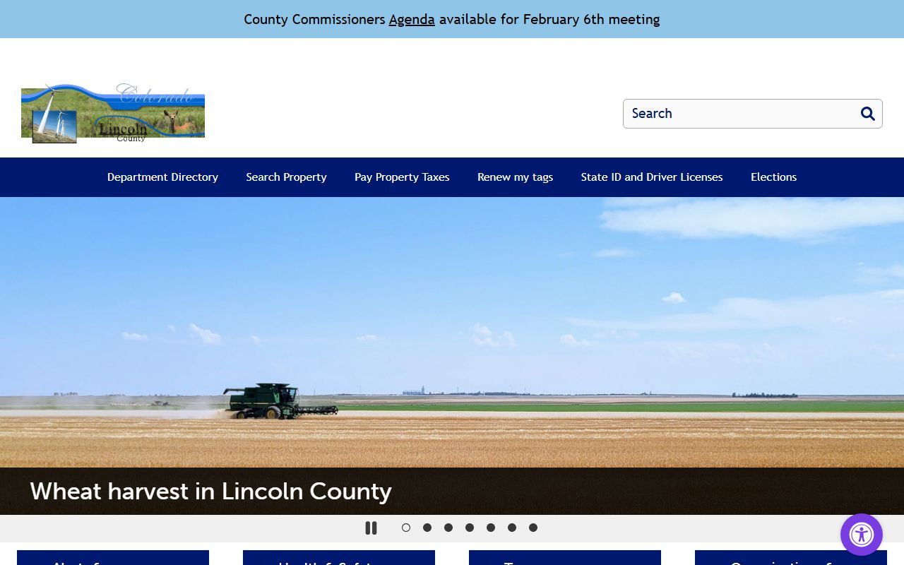 Lincoln County County Homepage