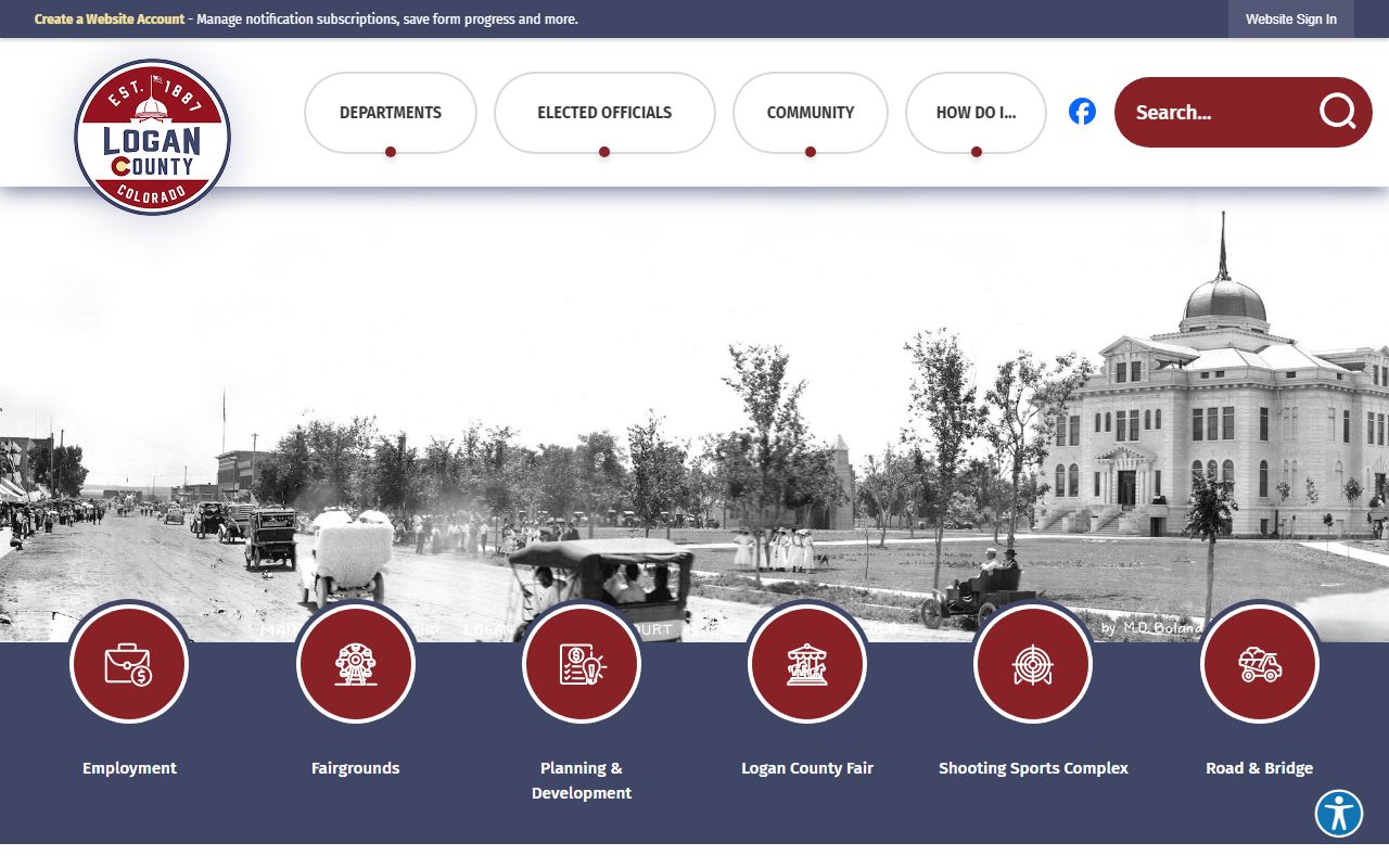 Logan County County Homepage