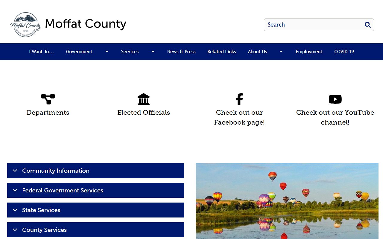 Moffat County County Homepage