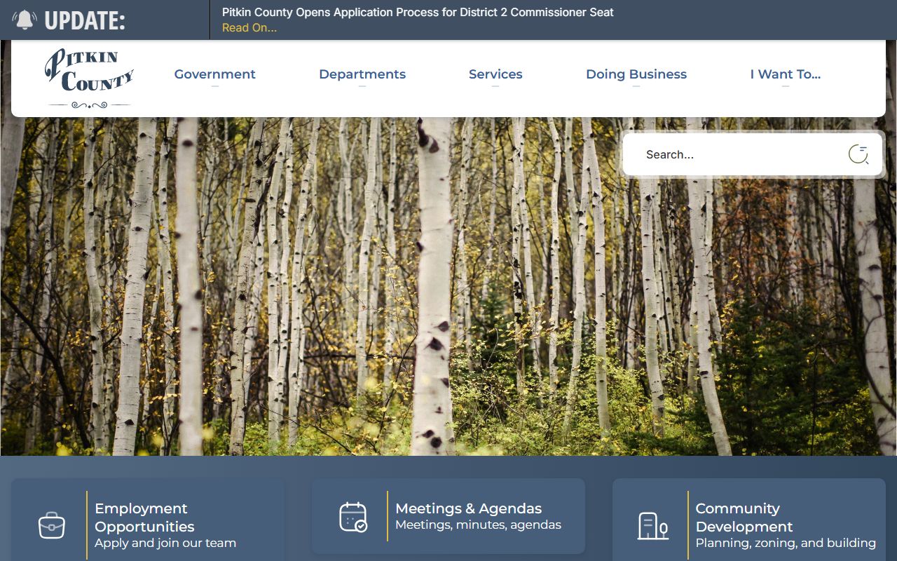 Pitkin County County Homepage