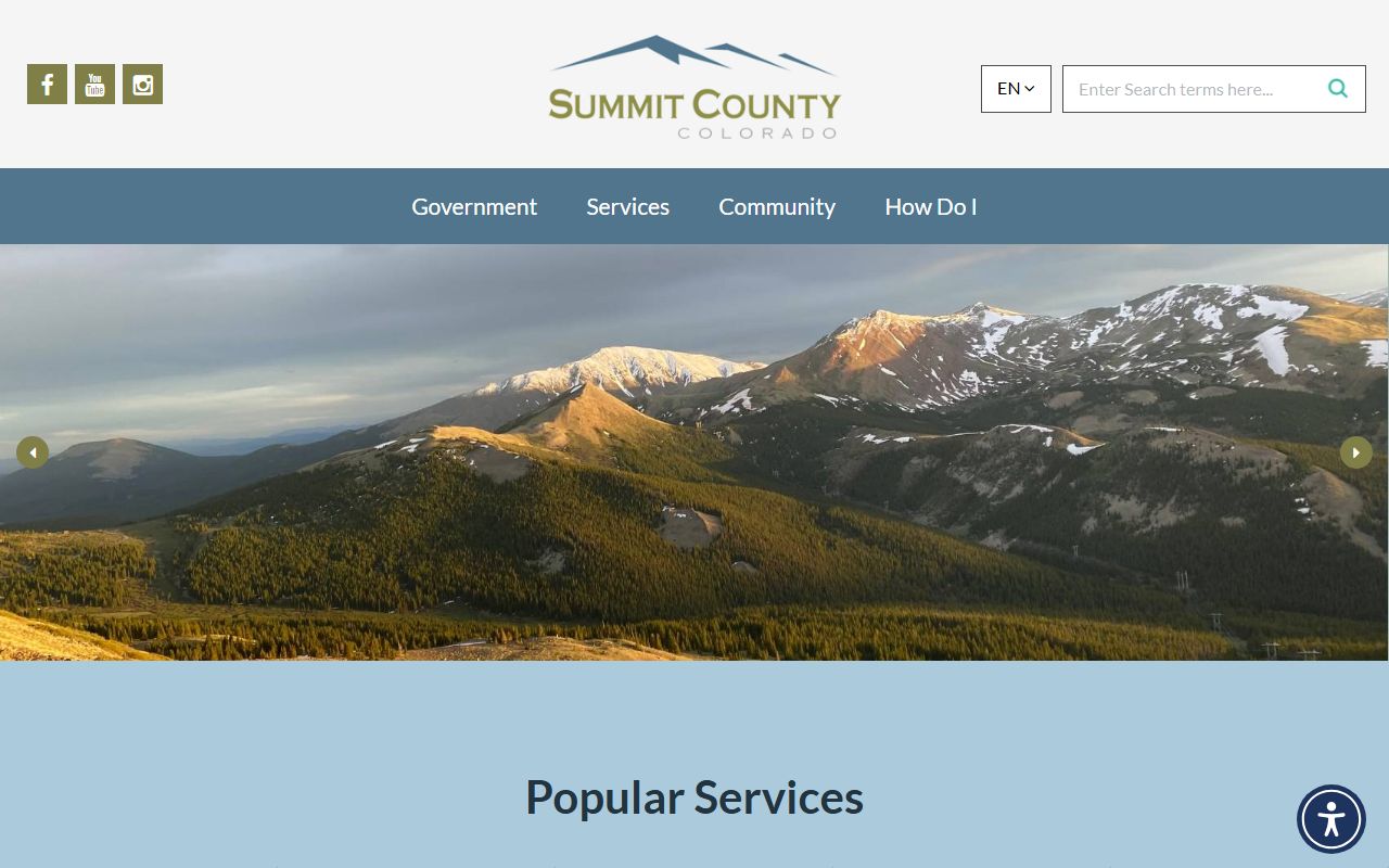 Summit County government website